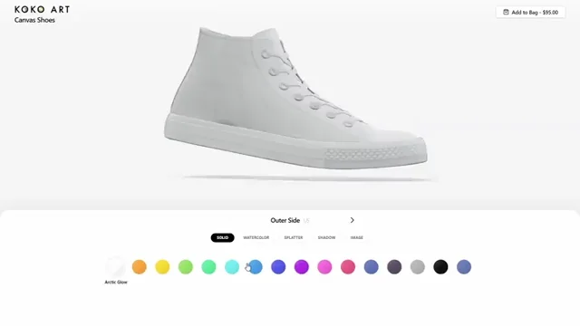 Kokoshoes.com Customizable Art Shoes